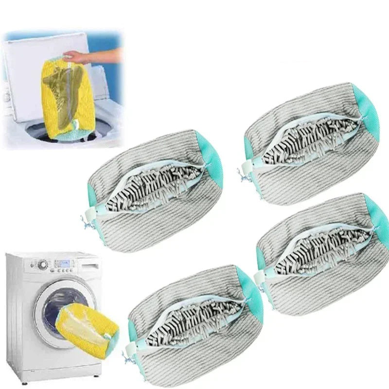Sac de lavage réutilisable adapté à tous les types de chaussures