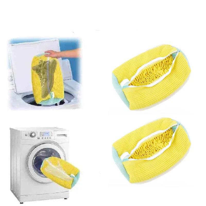 Sac de lavage réutilisable adapté à tous les types de chaussures