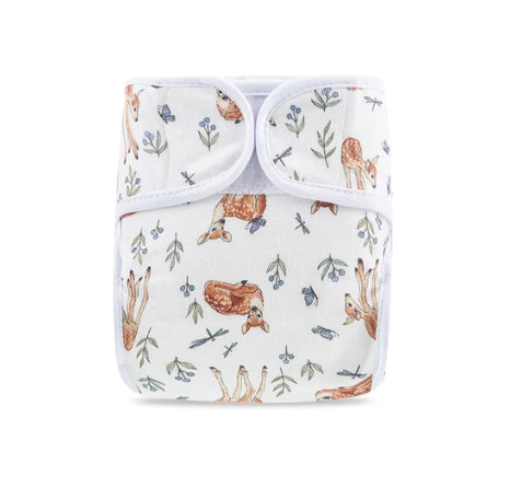 Couches réutilisable tissu en coton crochet et boucle ajustable imperméable