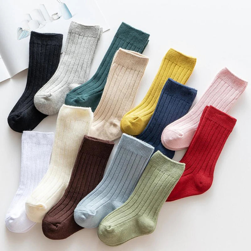 Chaussettes Unisexe en coton pour garçons et filles