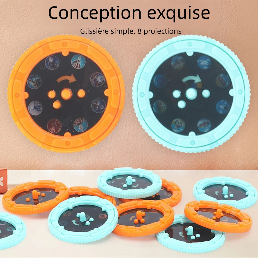 Jouet amusant éducatif, Torche de projecteur de diapositives