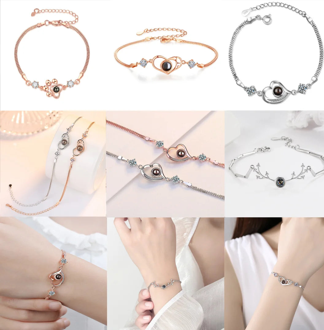 Innovative customizable projection bracelet