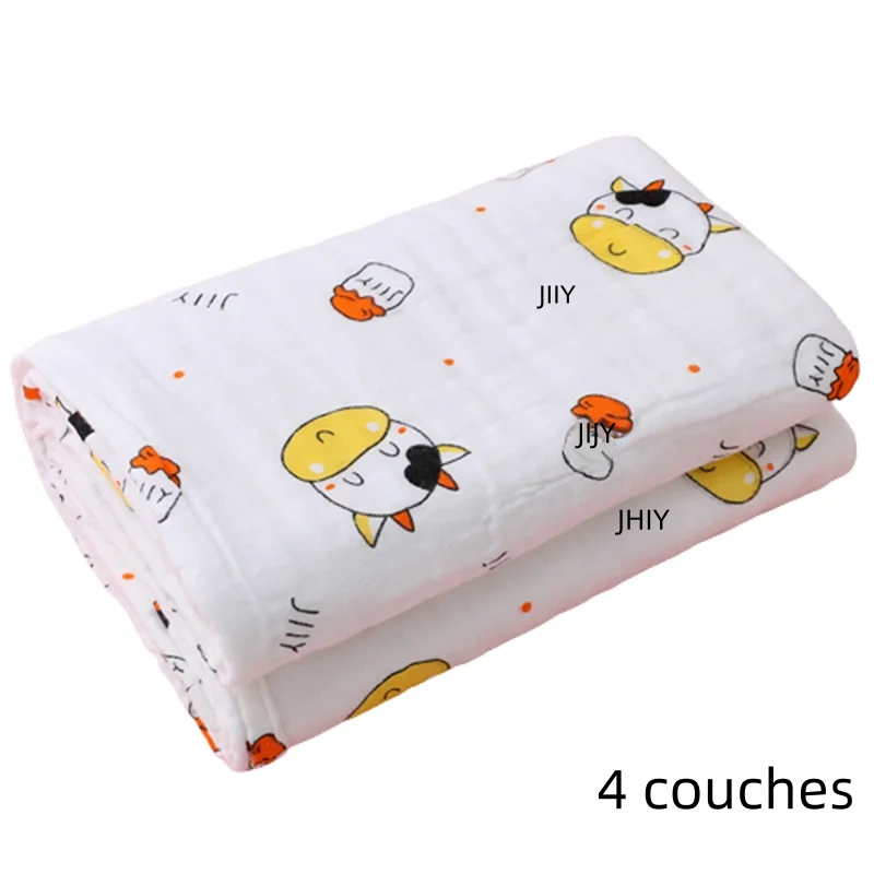 100% Cotton Baby Bath Towel, Newborn Blanket