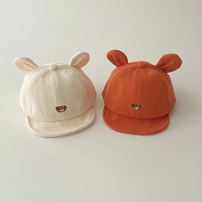 Mignon chapeau brodé réglable, chapeaux de soleil pour enfants