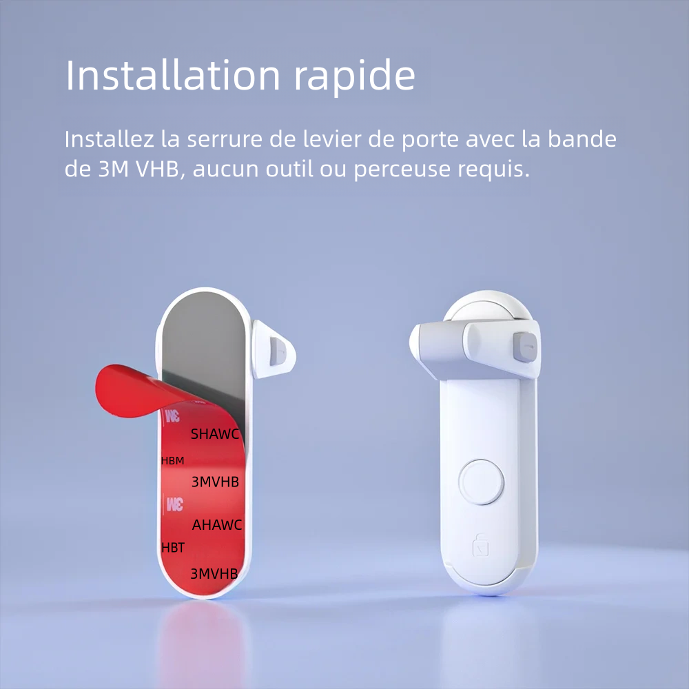 2 locks for child and pet safety