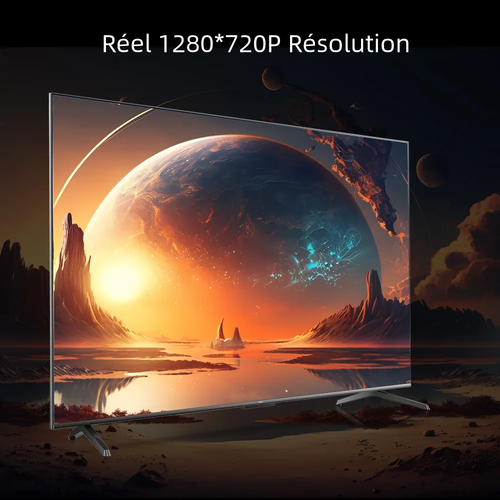 Pour toute la famille, transformez votre maison en un véritable cinéma avec le Projecteur Transpeed 4K