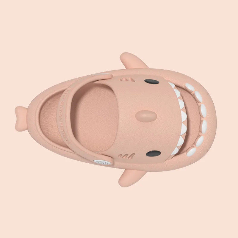 Sandales unisex souple et Antidérapant en Cartoon Requin