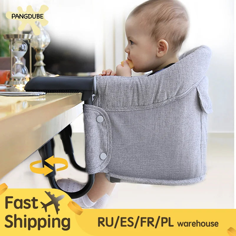 Chaise d'alimentation portable pour enfant de 7 à 12 mois et de 13 à 24 mois