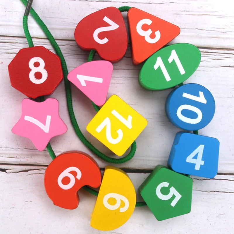 Jouet horloge puzzle en bois pour enfants, jouet d'apprentissage éducatif