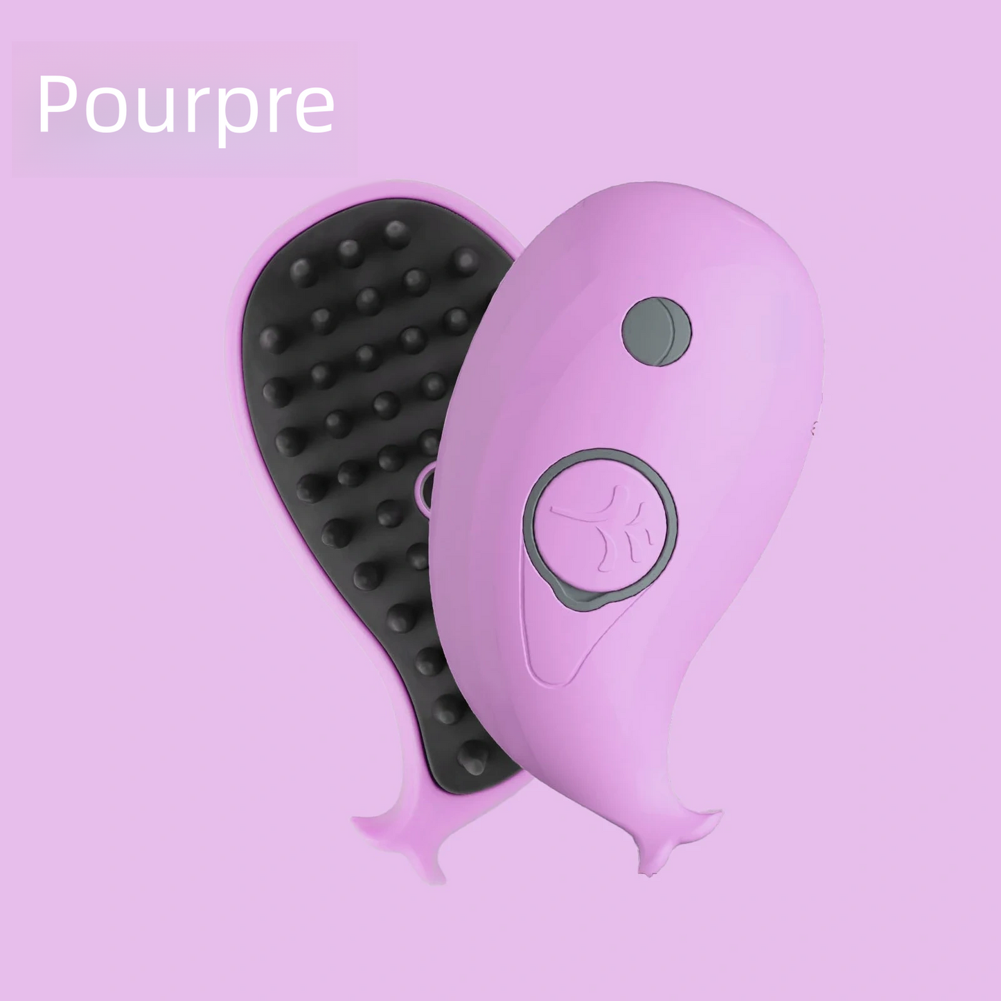Brosse 3-en-1 pour animaux de compagnie avec brosse à vapeur pour chats et  chiens