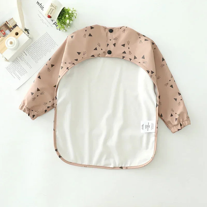Soft, waterproof baby bib