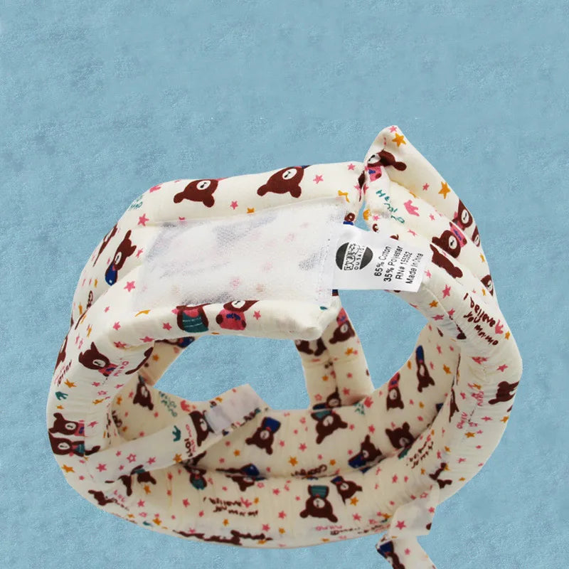 Casque de sécurité en coton pour bébés et enfants, pour marcher et ramper