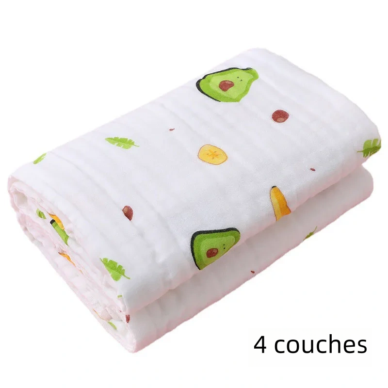 100% Cotton Baby Bath Towel, Newborn Blanket
