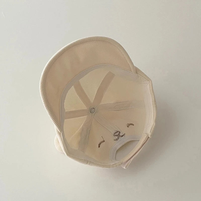 Mignon chapeau brodé réglable, chapeaux de soleil pour enfants