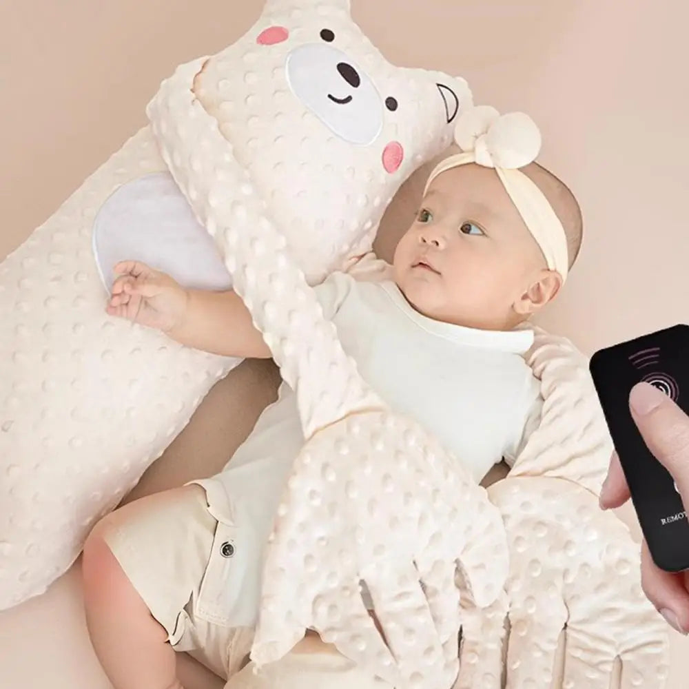 Doudou Ourson Intelligent pour un Sommeil Paisible et maman peut se reposer