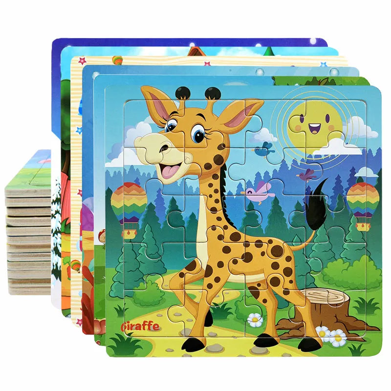 Jeu de puzzles éducatifs pour enfants pour l'apprentissage
