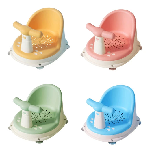 Support de bain pour bébé Poignée détachable Chaise de baignoire pour 6-18 mois