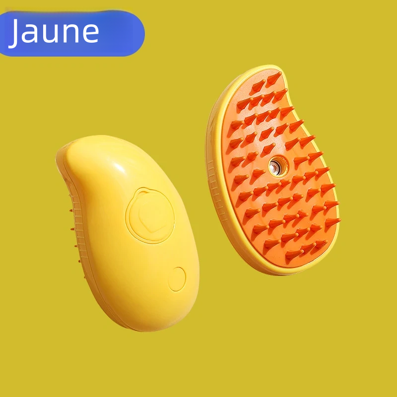 Brosse 3-en-1 pour animaux de compagnie avec brosse à vapeur pour chats et  chiens