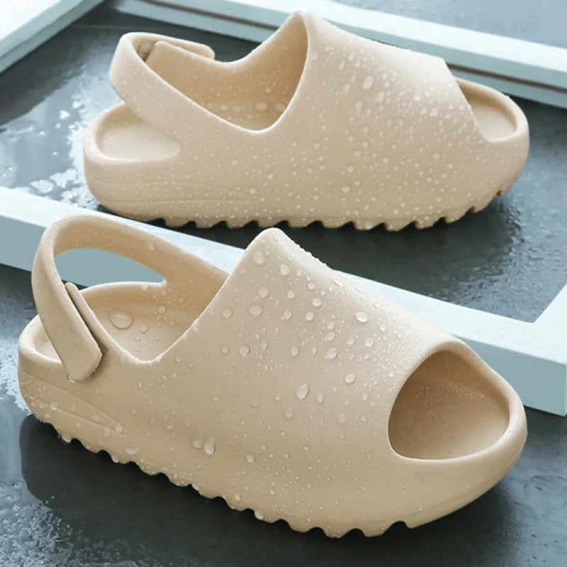 Chaussons antidérapants pour enfants pour la salle de bain, maison, piscine, plage