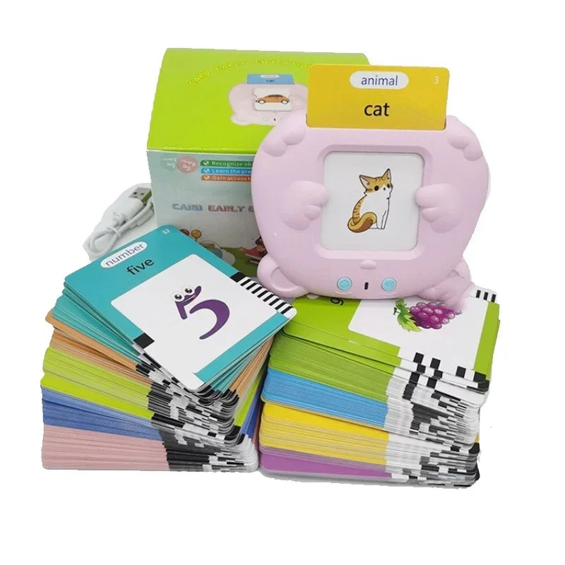 Cartes d'apprentissage parlantes, Jouets éducatifs en 4 langues