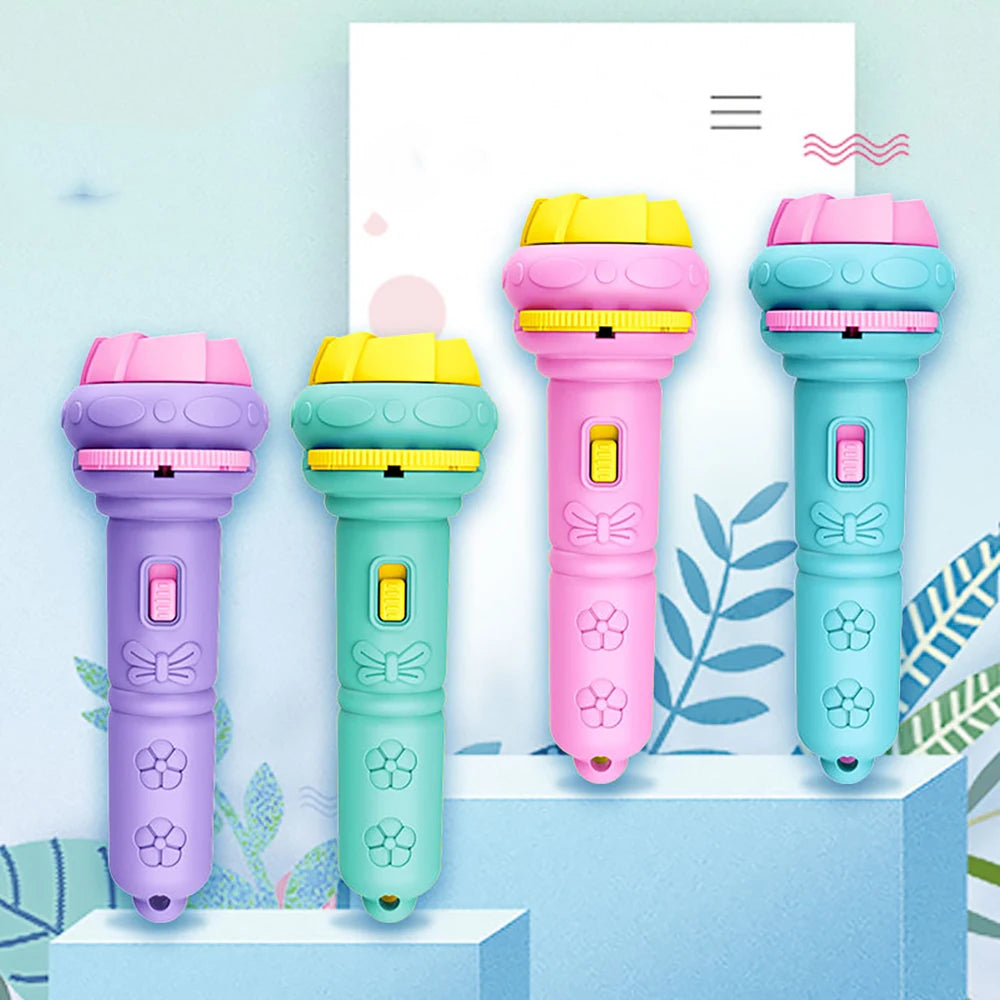 Jouet amusant éducatif, Torche de projecteur de diapositives