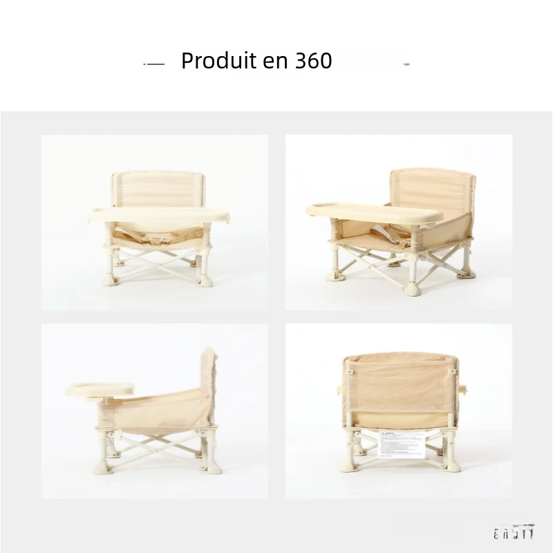 Chaise Haute Multi-Fonctionnelle pour manger, pliante Voyage Bébé / enfant
