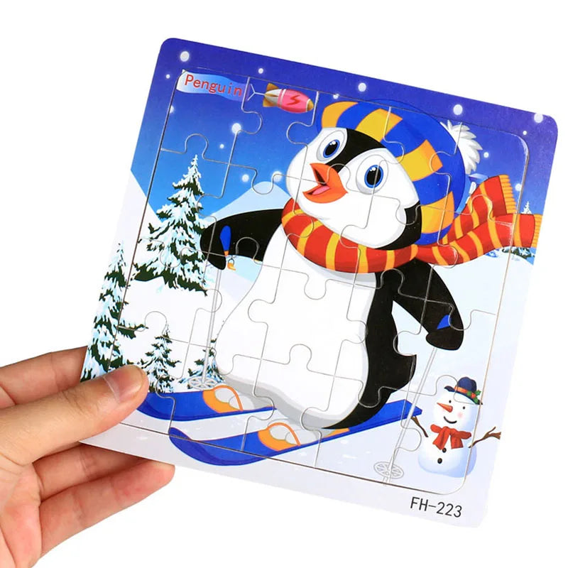Jeu de puzzles éducatifs pour enfants pour l'apprentissage