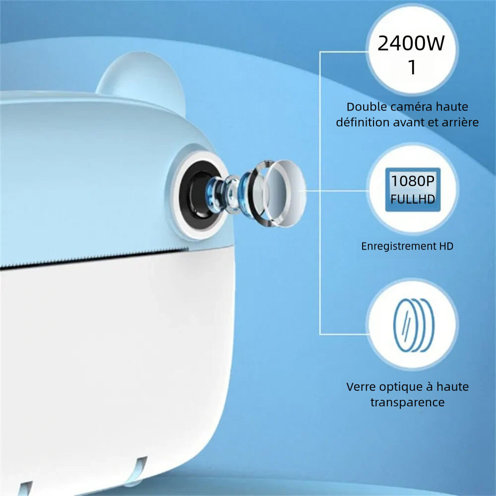 Appareil photo numérique pour enfants avec impression instantanée