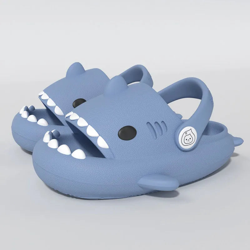 Sandales unisex souple et Antidérapant en Cartoon Requin