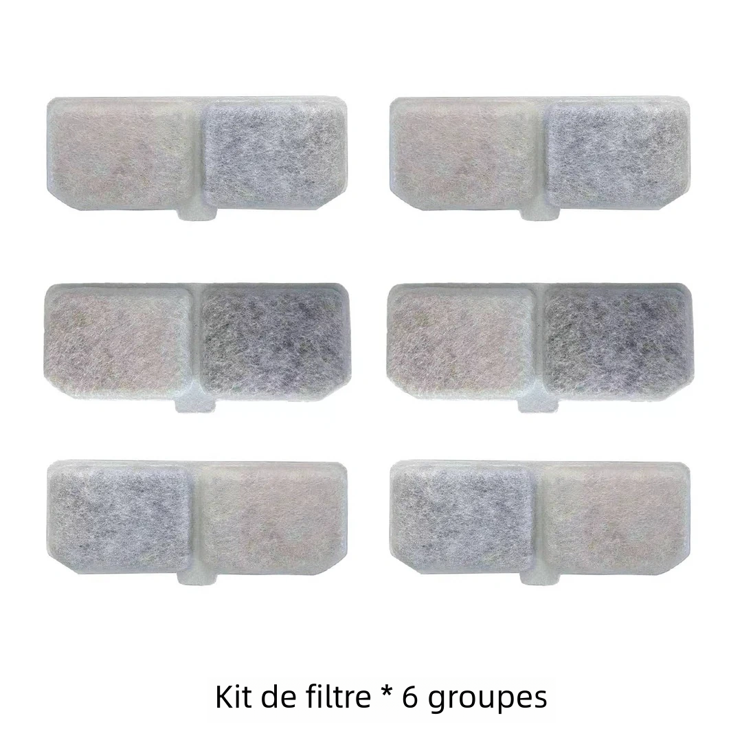 Fontaine à eau pour chat de 3 litres avec filtre à recyclage automatique