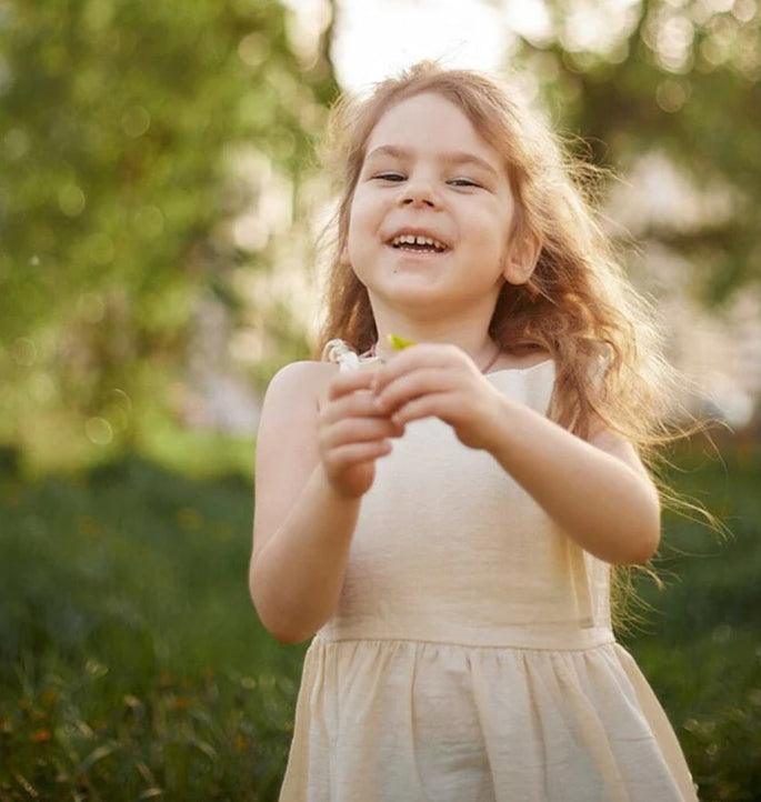 Robe en 100% Coton pour fille