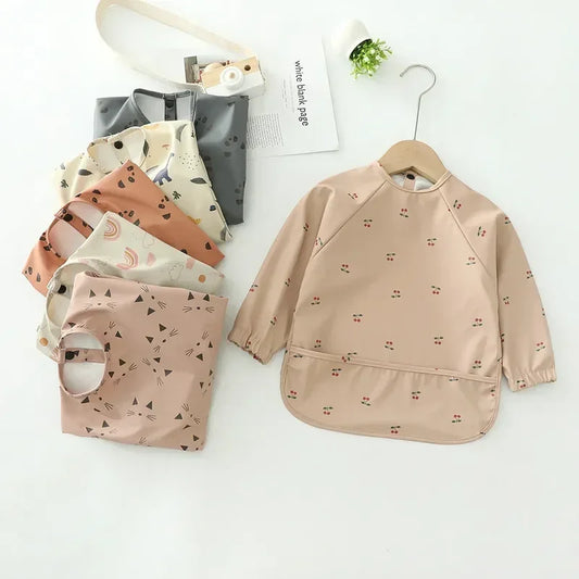 Soft, waterproof baby bib