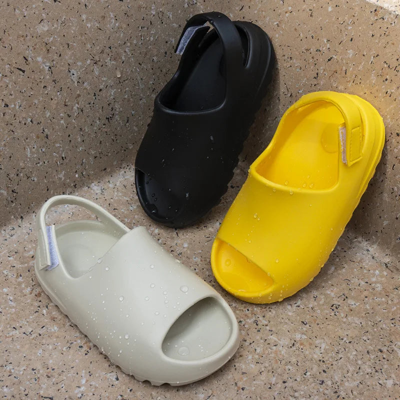 Chaussons antidérapants pour enfants pour la salle de bain, maison, piscine, plage