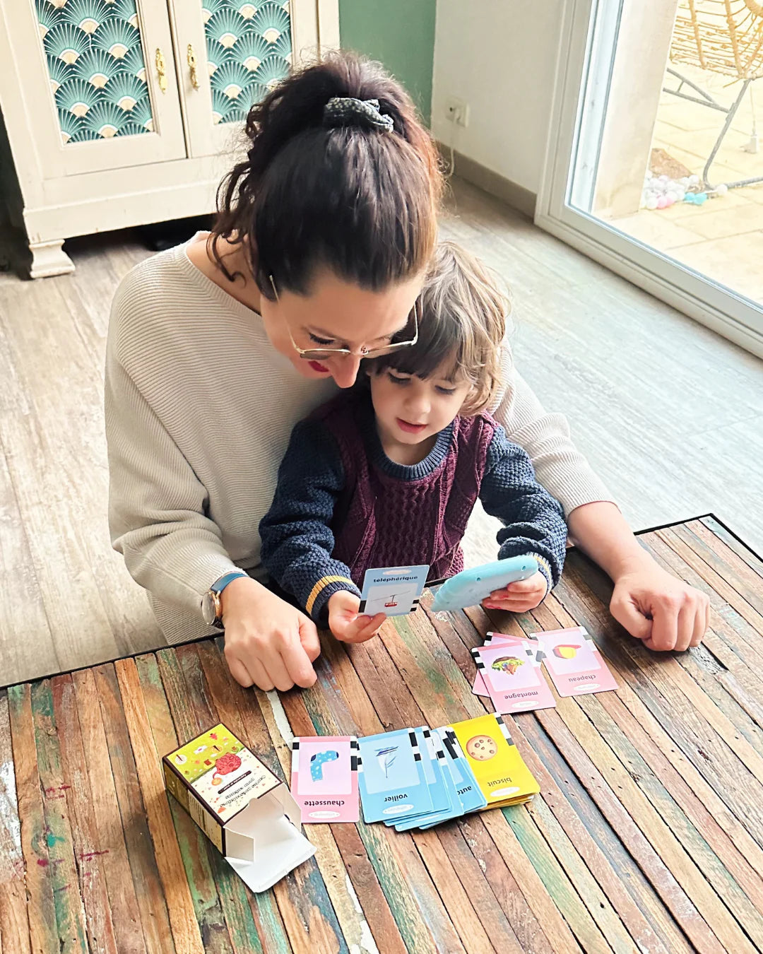 Cartes d'apprentissage parlantes, Jouets éducatifs en 4 langues